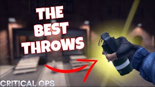 The BEST Smoke Grenade Throws on RAID - Critical Ops Tips and Tricks