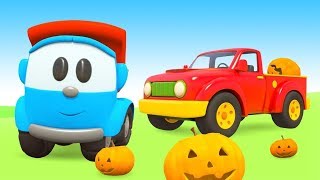 leo the truck halloween pumpkins halloween 2019 cartoons for kids