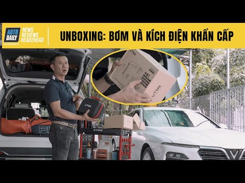 Video Unboxing: Bơm điện mini và Kích điện ô tô 4 trong 1 -... - youtube