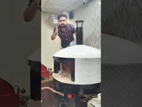 Real pizza in the brick oven