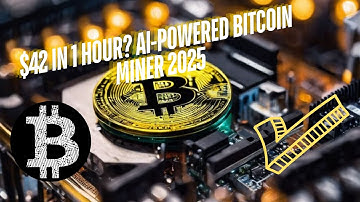 $42 in 1 Hour? AI-Powered Bitcoin Miner 2025 (No GPU | No Setup Needed)
