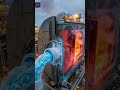 How LNG GAS Becomes CNG #facts #shipfacts #cng #cngpump #sciencefacts #lng #gastanker #unloading #v
