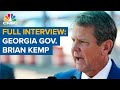 Watch CNBC's full interview with Georgia Gov. Brian Kemp on voter law backlash