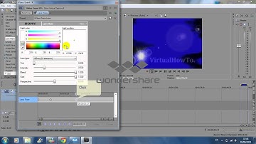 How to use Key frames when creating a title- Sony Vegas