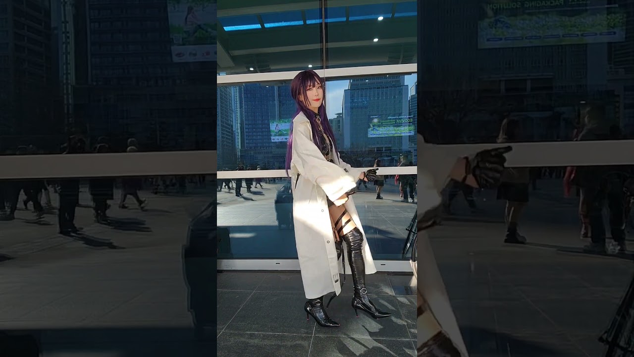 니케 미하라 코스프레 nikke mihara cosplay ニケ ミハラ 胜利女神 米哈拉cos #rosapark #박시은 #로사박 #케이챌린지 #케이춤 #dancechallenge