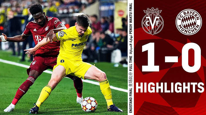 "It just wasn't enough" | FC Villarreal vs. FC Bayern 1-0 | Champions League Highlights