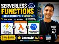 T-4 Serverless Functions (Azure Function, AWS Lambda, Google Cloud Functions)