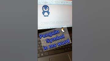 Penguin 🐧 Symbol in ms word Shortcut key 🔥✅ #shorts #video #tech #trending #computer #knowledge