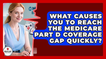 What Causes You To Reach The Medicare Part D Coverage Gap Quickly? - Medicare Made Simple Guide