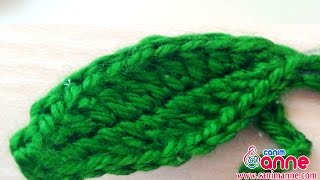 Tığ İşi Yaprak Motifi Yapımı Iğişi Iğişiyaprak