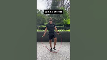 Classic Crossover! #crossover #jumprope #jumpropeskills #jumpropeworkout #skippingrope #skipping