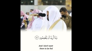 تلاوه عطره خاشعه من خواتيم سورة الذاريات لفضيلة الشيخ د.ماهر المعقلي