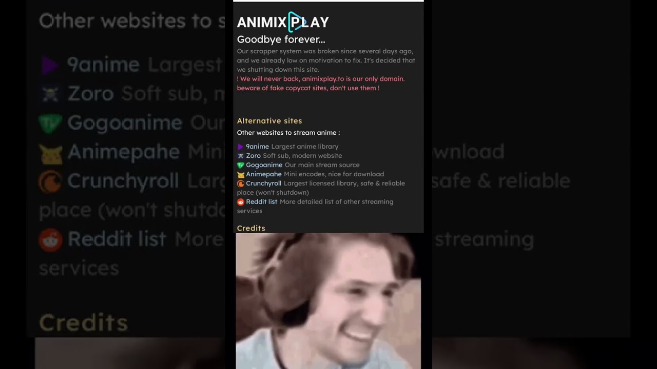 Animixplay is shutdown forever😔