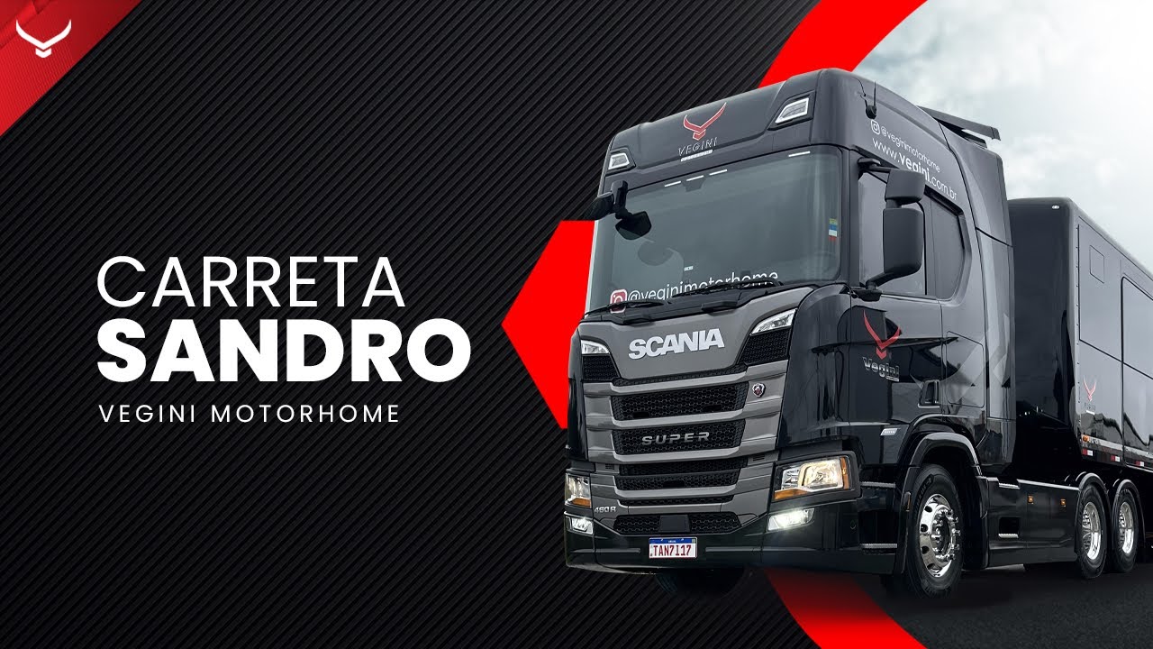 Lançamento da VEGINI | Carreta motorhome
