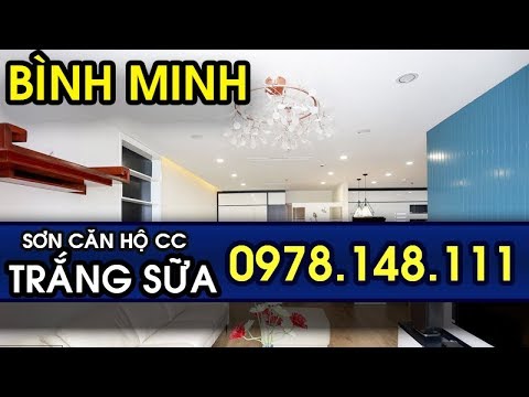 Sơn Màu Kem Sữa - Sơn Nhà Màu Trắng Sữa Đẹp Nhất Cho Căn Chung Cư -O978.148.111