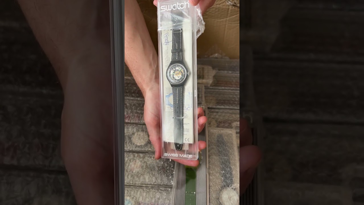 1990s Swatch Automatic Watch Unboxing 