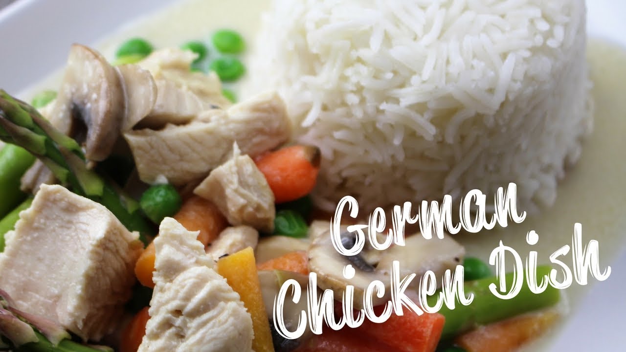 German Chicken Fricassee | German Recipes by All Tastes German