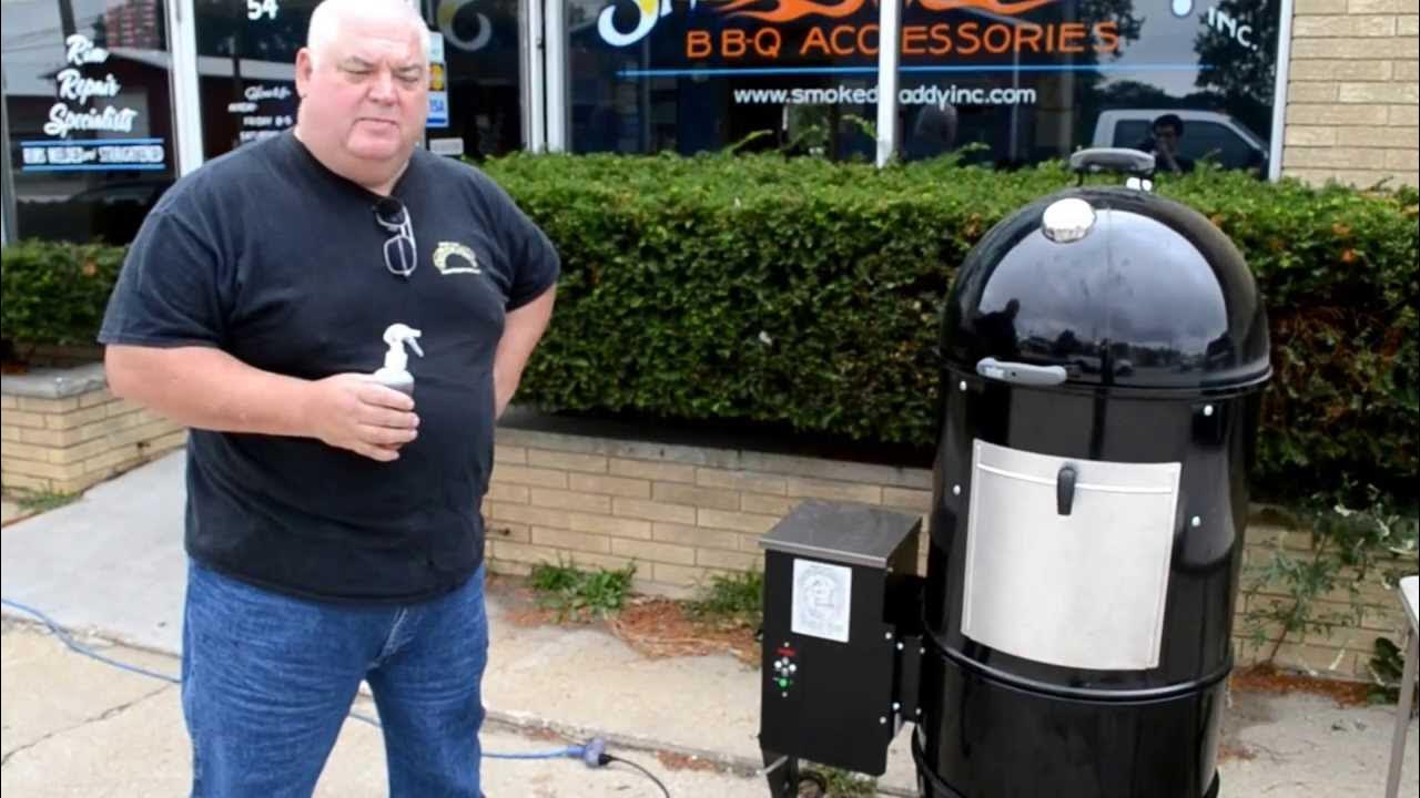 BBQ Ribs with the WSM Pellet Burner Conversion kit YouTube