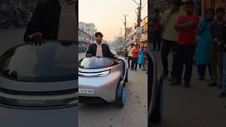 Future Stick Electric Micro Car ⚡ Single Seater 🚗🔥 #MicroCar #ElectricFuture #CityEV #India2026