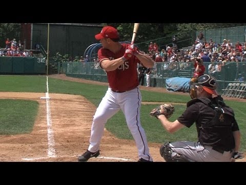 Luis Gonzalez mic'd up for Derby in Cooperstown