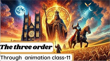 Class 11 ( chapter - The Three orders ) through animation I line by line explanation of NCERT