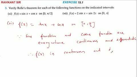 f(x)=sin x + cos x on [0, π/2]