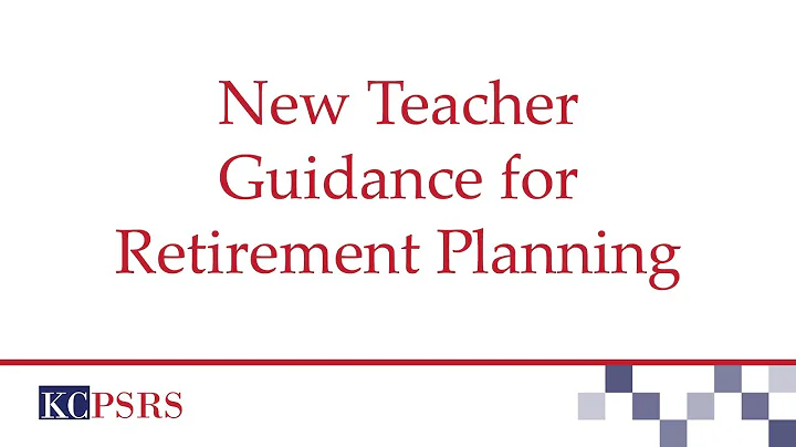 New Teacher Guidance for Retirement Planning - Hor...