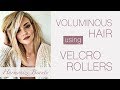 Voluminous Straight hair with Velcro Hair rollers! - Harmonize_Beauty