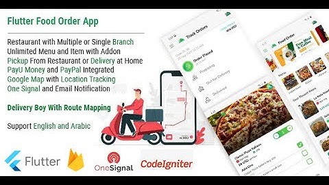Food Order Flutter IOS App Demo DS Infoway