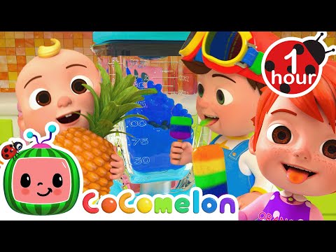 The Colors Song with Popsicles | CoComelon | Nursery Rhymes for Babies