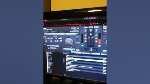 Numark mixdeck with virtual dj my setup