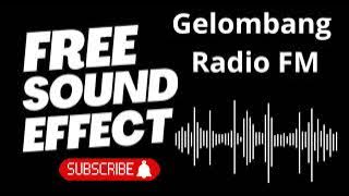 Efek Suara Mencari Gelombang Radio FM | Radio Tuning Sound Effect (No Copyright)#audio #freedownload