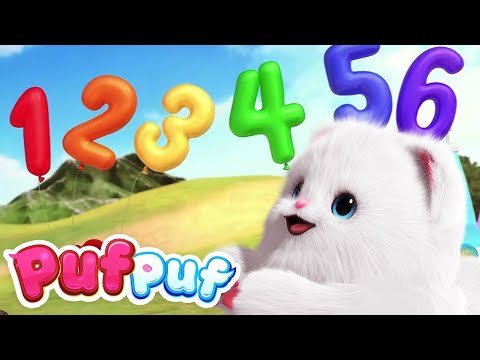 Cântecul numerelor - Învățăm și numărăm cu cântece PufPuf