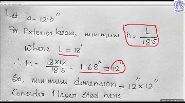 LECTURE 10: DESIGN OF RCC EXTERIOR BEAM