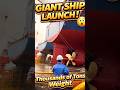 Giant Ship Launching Moment 😱 Thousands of Tons Ship Into Water | Mega Engineering #shortvideo