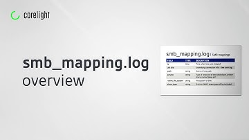 SMB_Mapping log overview