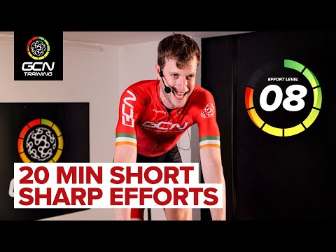 20 Minute Crit Sprints | Fat Burning HIIT Indoor Cycling Session