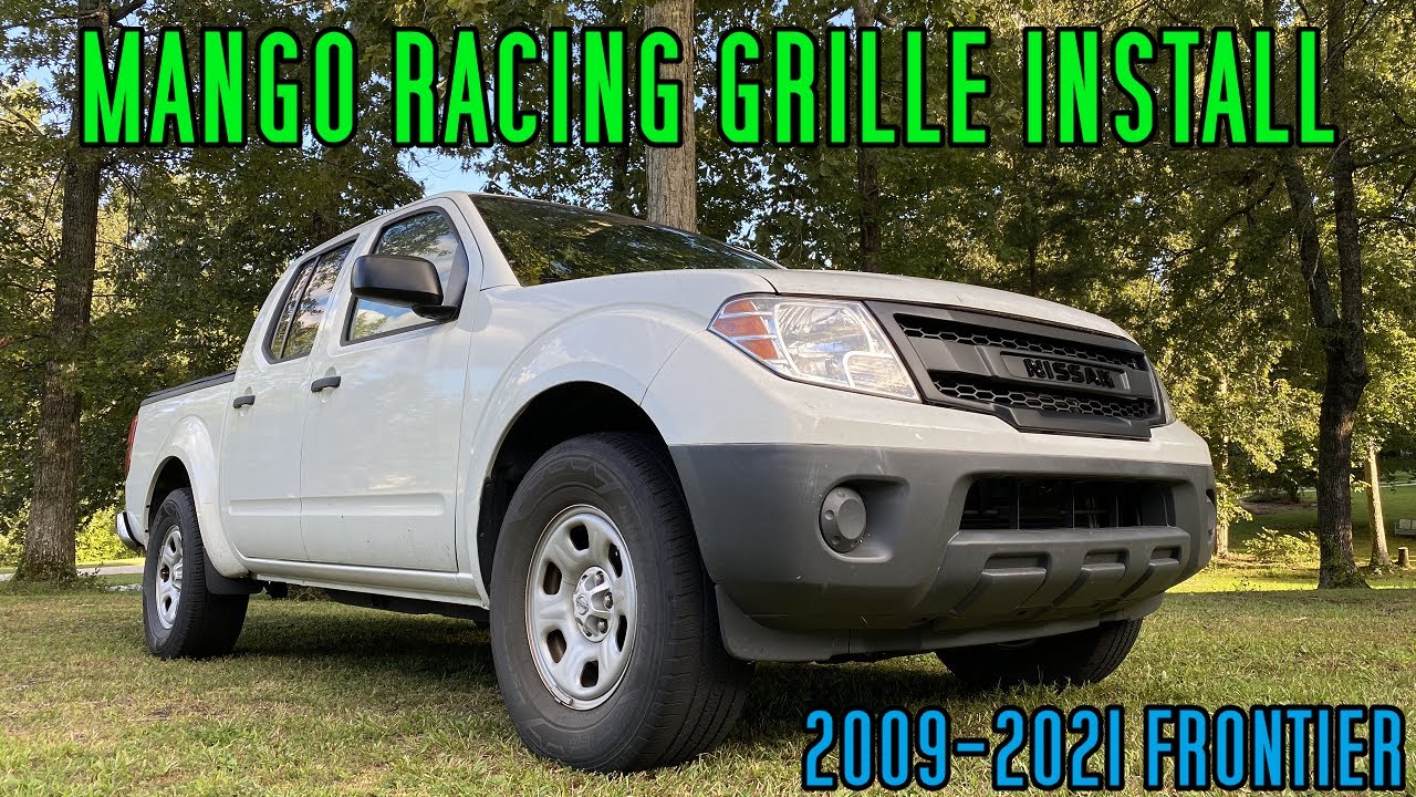 Mango Racing Front Grille Install Nissan Frontier 20092021 YouTube