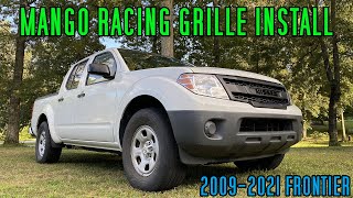 Mango Racing Front Grille Install | Nissan Frontier 20092021