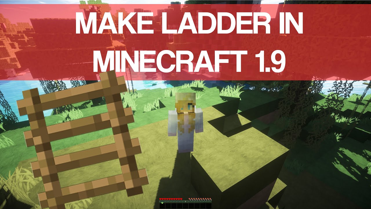 how to make a ladders in minecraft pc how to make a ladders in minecraft pc