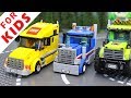 LEGO Experemental Cars and Trucks Compilation. Lego Stop Motion Animation