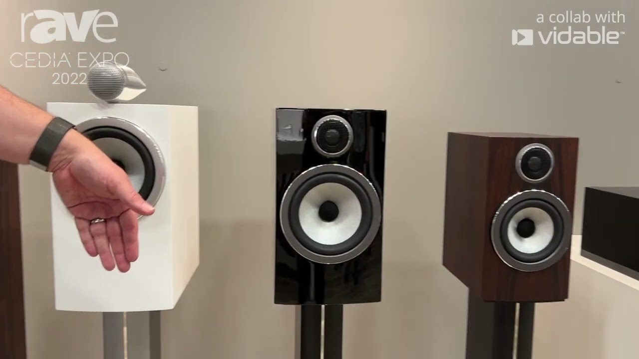 CEDIA Expo 22: Bowers & Wilkins Shows 705, 706 and 707 Stand-Mount