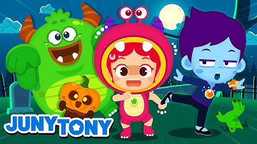 🎃 Halloween Songs for Kids | Halloween Party Music for Children | 2025 Compilation | JunyTony