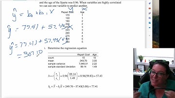 Regression: Standard Error of Estimate