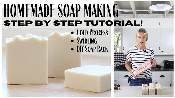 The Basics of Cold Process Soap Making ~ Homemade Soap ~ DIY Soap Rack ~ Natural Handmade Soap