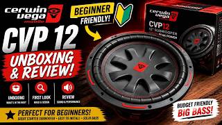 Cerwin Vega CVP 12 Unboxing &amp; Review!
