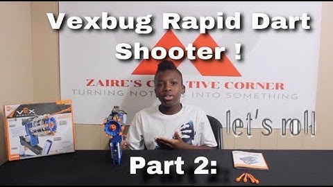 Hexbug Rapid Fire Dart Shooter PART 2: || Rating + Testing Out Toy !
