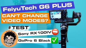 FeiyuTech G 6 Plus with Sony RX100 - Can