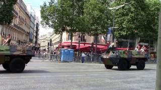 14 juillet 2016 - Le défilé des troupes motorisées