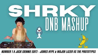 Number 1 x Jack [Bennie Edit] - James Hype & Major Lazer vs The Prototypes - SHRKY's DnB Mashup